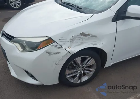 2014 Toyota Corolla Le Eco/Le Eco Plus/Le Eco Premium z USA, uszkodzony, nr VIN 5YFBPRHE8EP065488